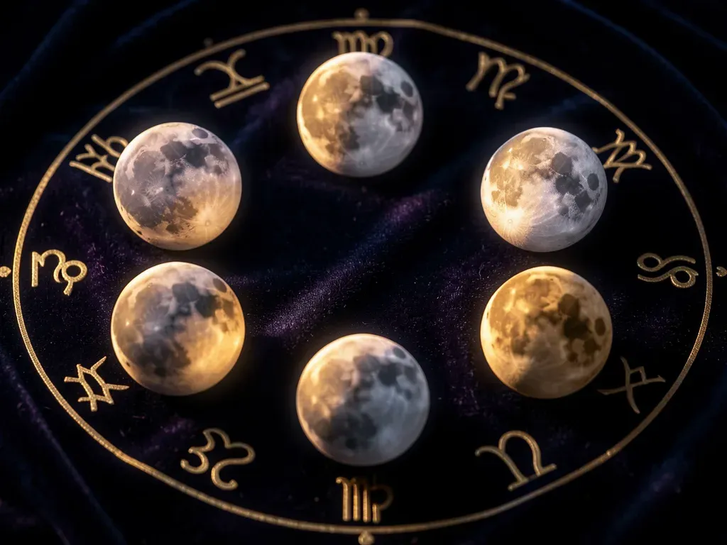 Фазы Луны и знаки зодиака