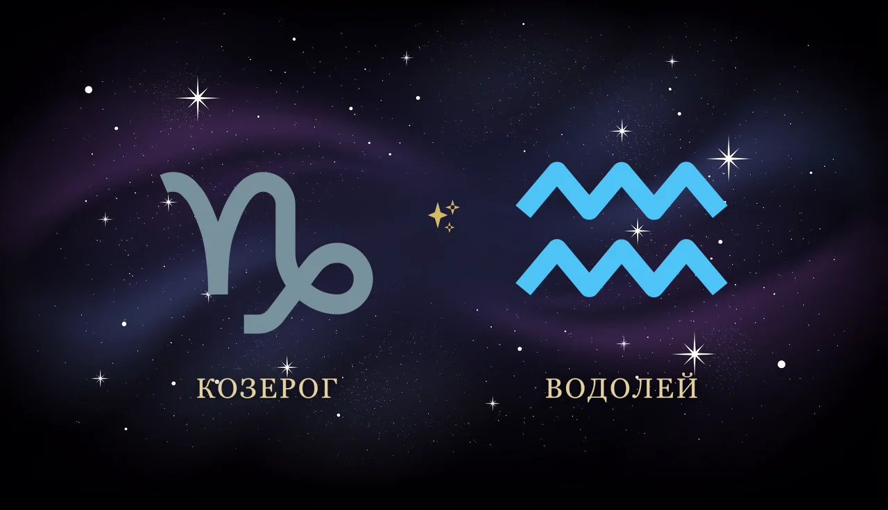 Совместимость Козерога и Водолея в любви
