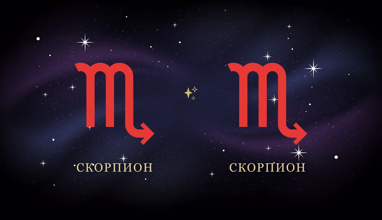Совместимость Скорпиона и Скорпиона в любви