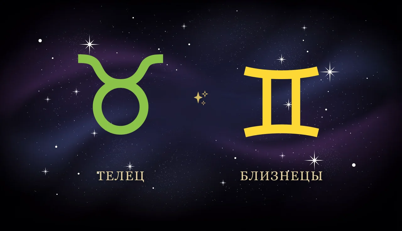 Совместимость Тельца и Близнецов в любви