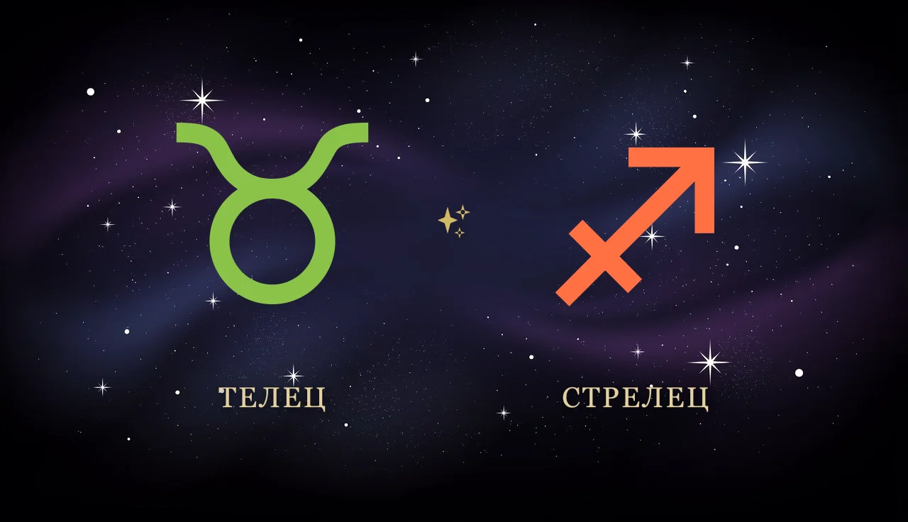 Совместимость Тельца и Стрельца в любви